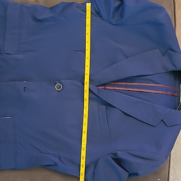 Men's Navy Blazer By ZARA - Picture 9 of 14